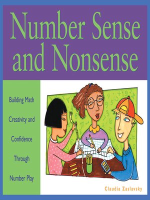 cover image of Number Sense and Nonsense